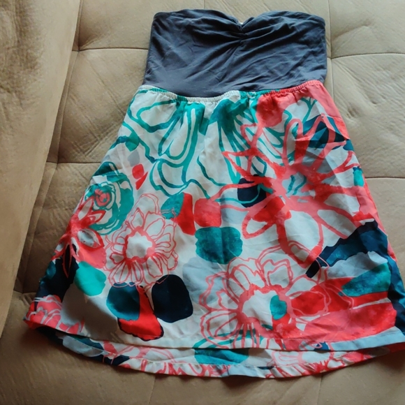 Roxy strapless dress small - Picture 2 of 7